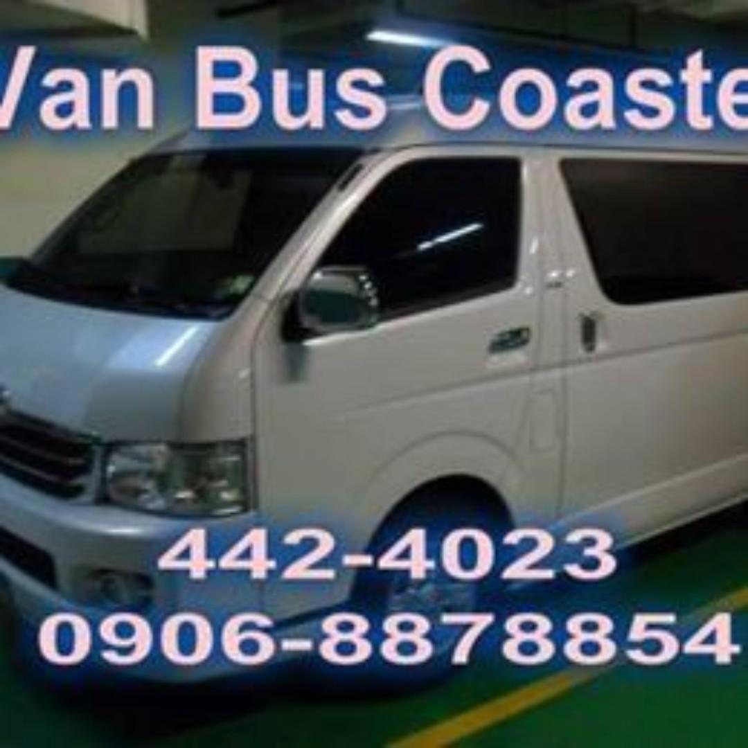 van bus rental