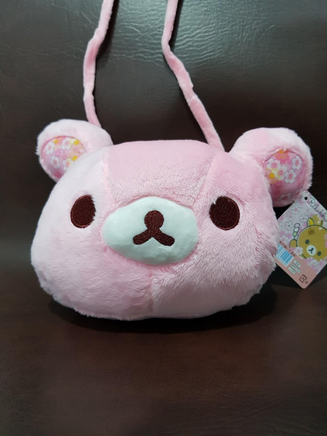 rilakkuma plush bag