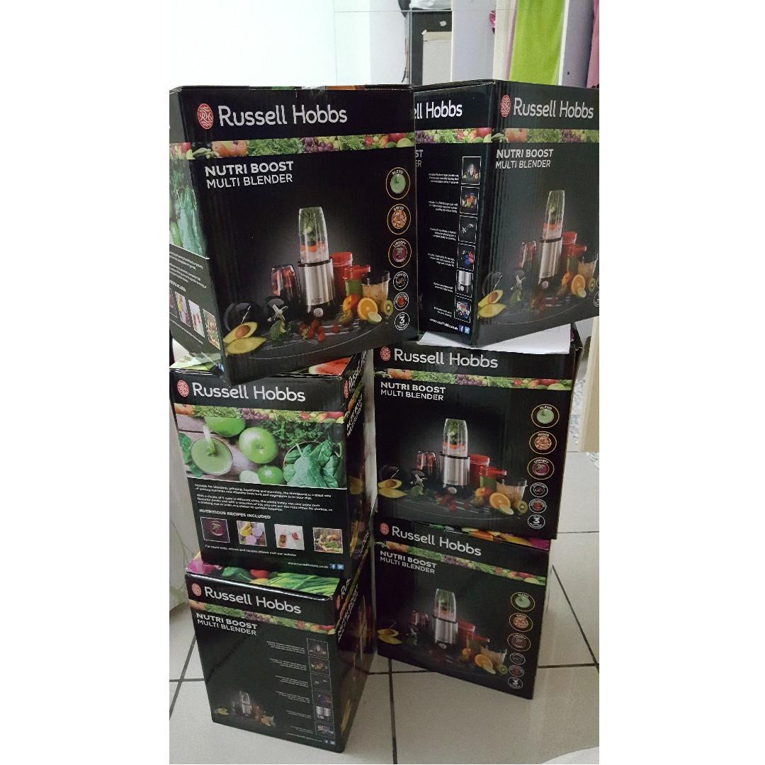 Russell Hobbs Nutri Boost Blender 23180, 700 W Brushed Stainless