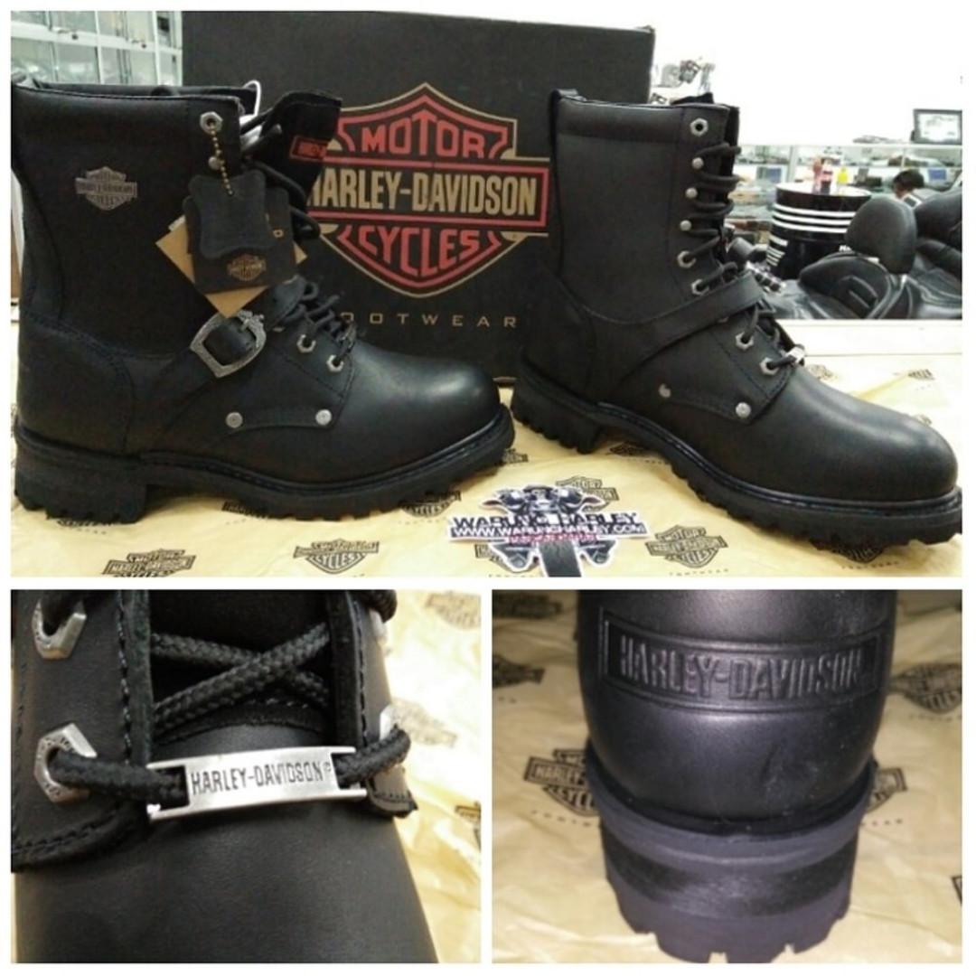 Sepatu Boots Harley Davidson Original Import Fesyen Pria Sepatu Sepatu Boot Di Carousell