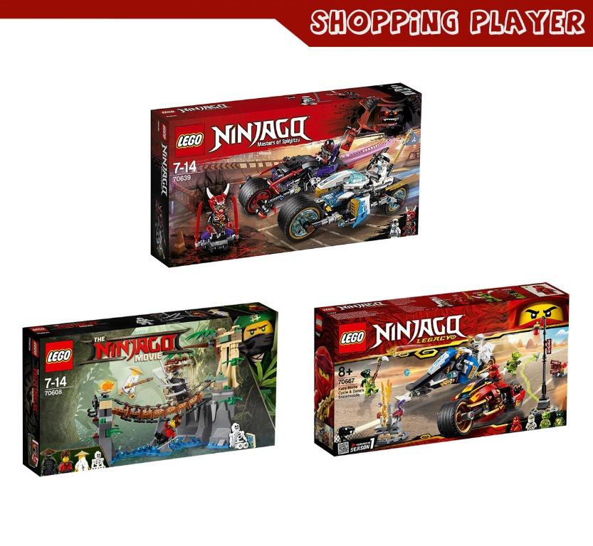 Lego ninjago kai's blade cycle & zane's snowmobile best sale
