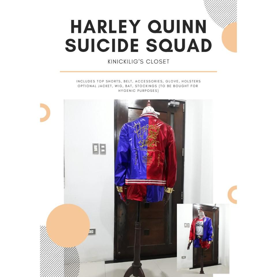 Suicide Squad Harley Quinn Costume Adult FOR RENT, Women's Fashion