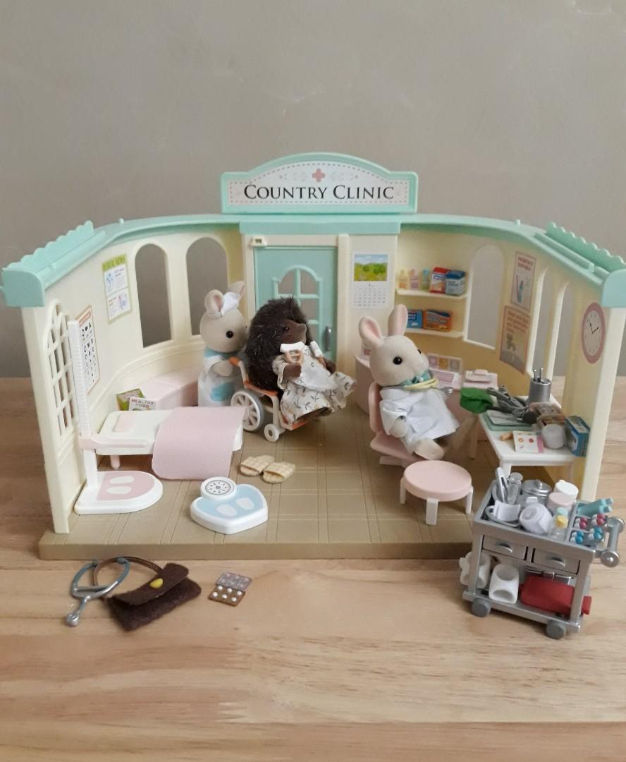 sylvanian family doctor set