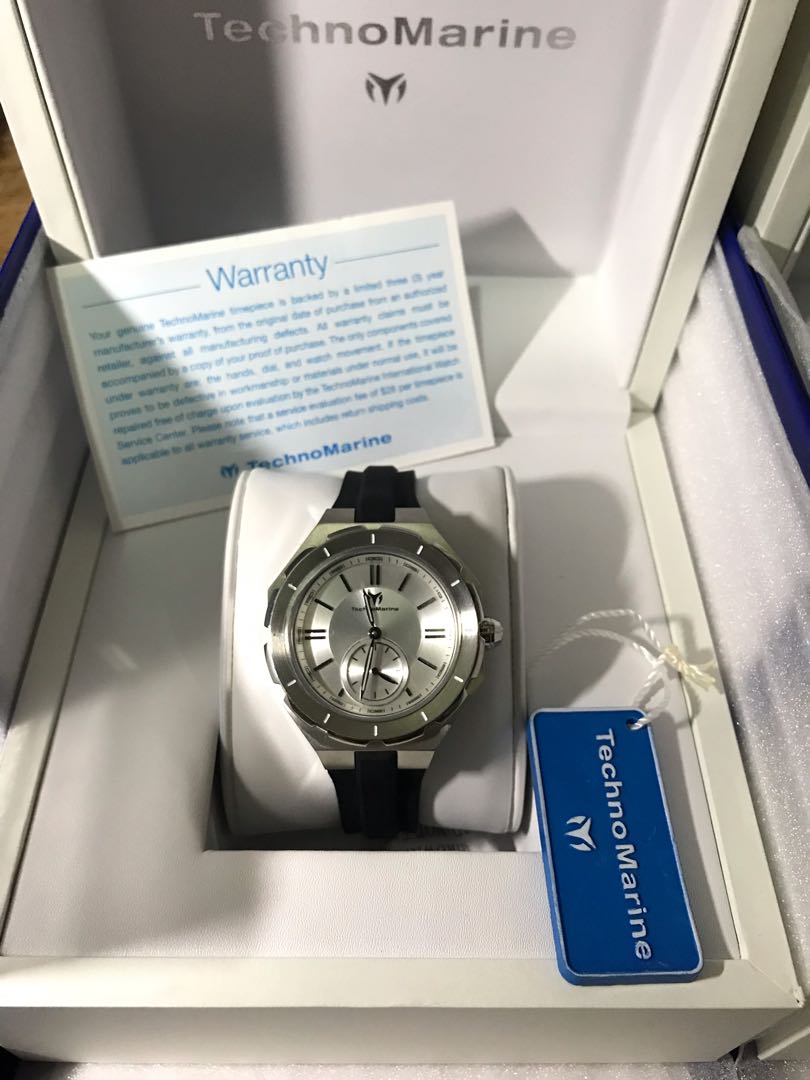 Technomarine Watch Cruise Womens 38mm Silver Dial TM 118001