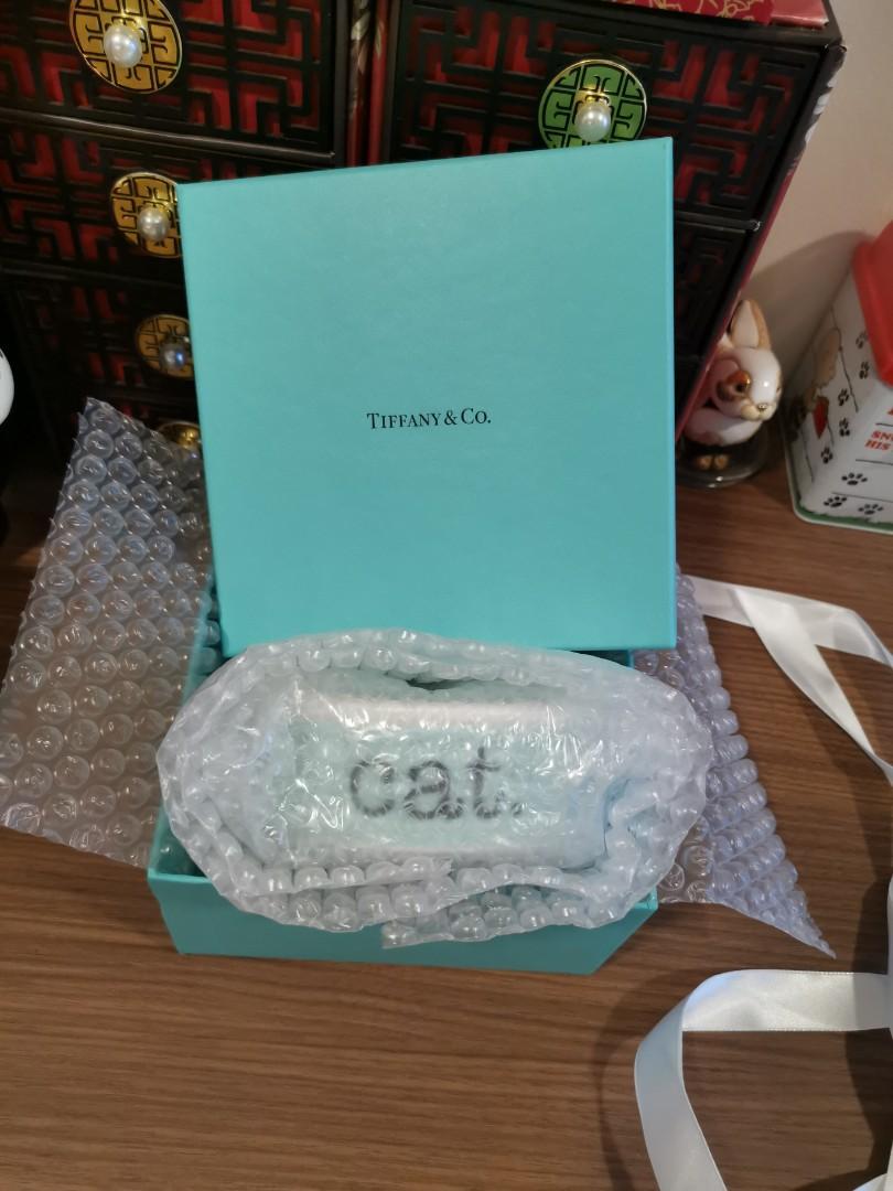 Tiffany and co cat bowl Clearance