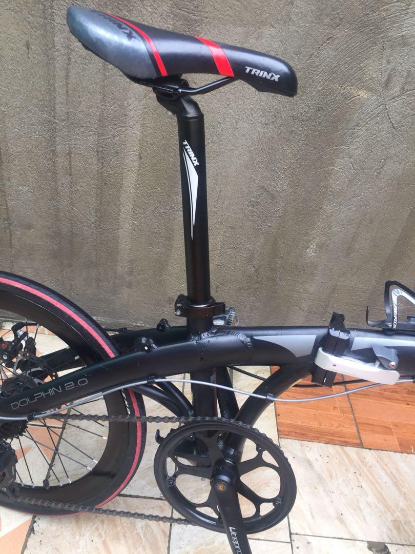 trinx dolphin 3.0 folding bike