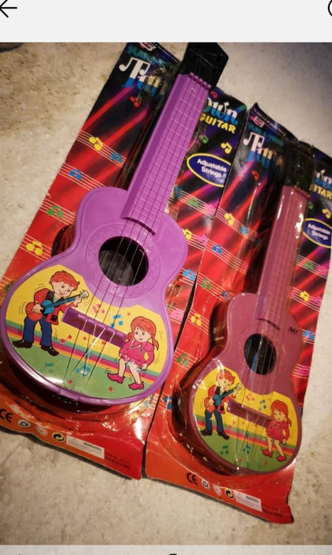 vintage toy guitar