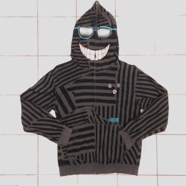 Volcom Full Zip Mask Hoodie Men s Fashion Tops Sets Hoodies
