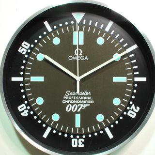 Omega Seamaster Wristwatch Inspired Wall  Clock
