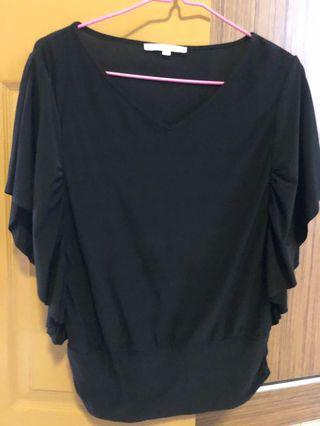 Gina Rossi Ruffled Sleeves top