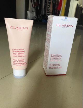 CLARINS PARIS - extra comfort anti pollution cleansing cream