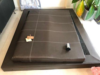 Free: Queen size bed and mattress.