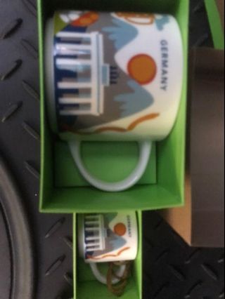starbucks you are here mug and ornament - germany