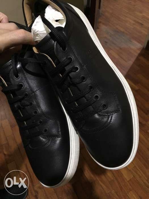 Salvatore Ferragamo Leather Sneakers Men s Fashion Footwear Sneakers on Carousell