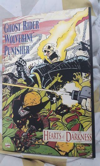 Ghost Rider, Wolverine, Punisher Hearts of Darkness