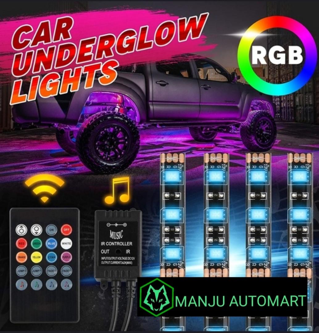 Easy to install RGB Underbody LED Light Strips 3528 Light Strips 24 inch pc