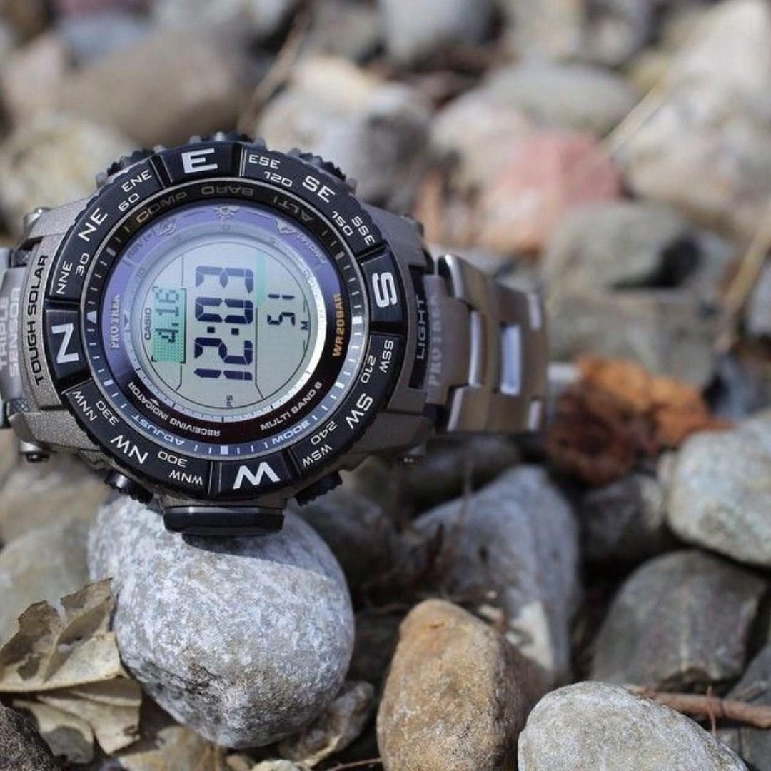 100 Casio Protrek PRW 3500T 7 Solar Pro Trek Carousell
