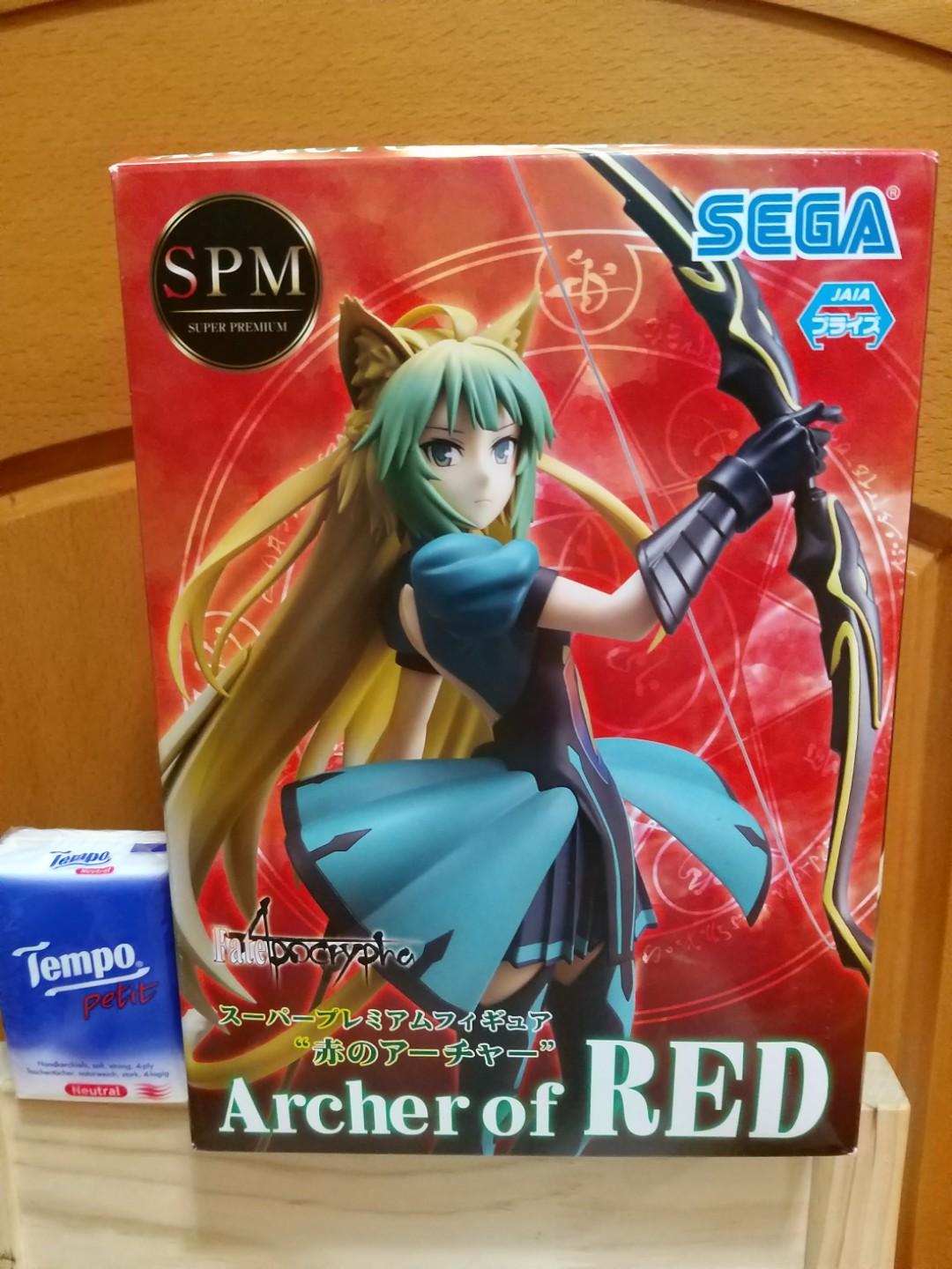 Fate Apocrypha Super Premium Figure Red Archer Sega Japan Collectables Prashantelectricco Animation Collectables