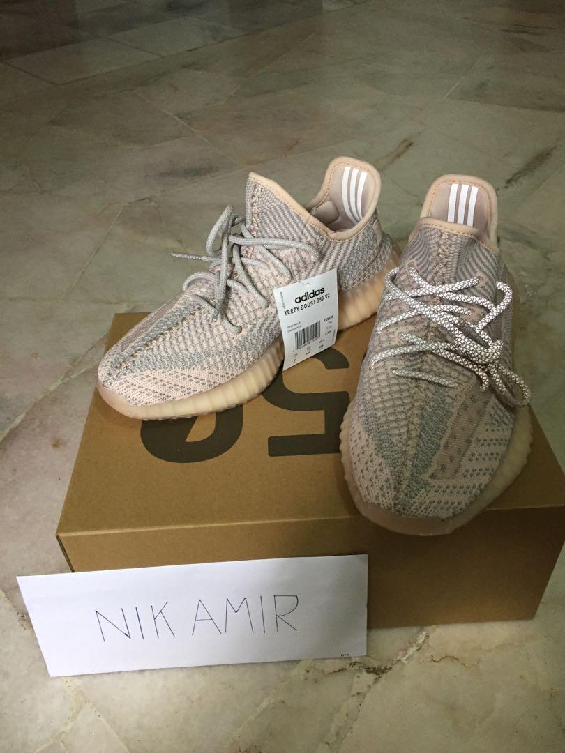 ADIDAS YEEZY 350 SYNTH NR Men s Fashion Footwear Sneakers on