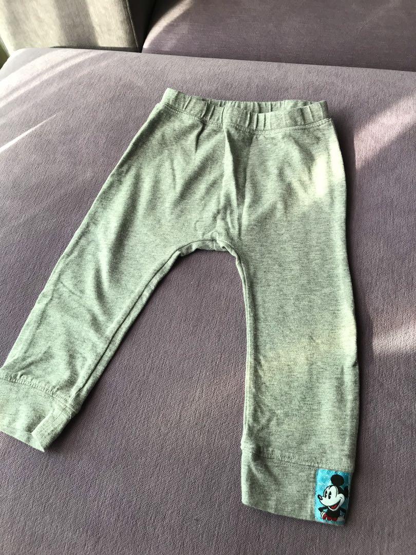 h&m footed baby pants