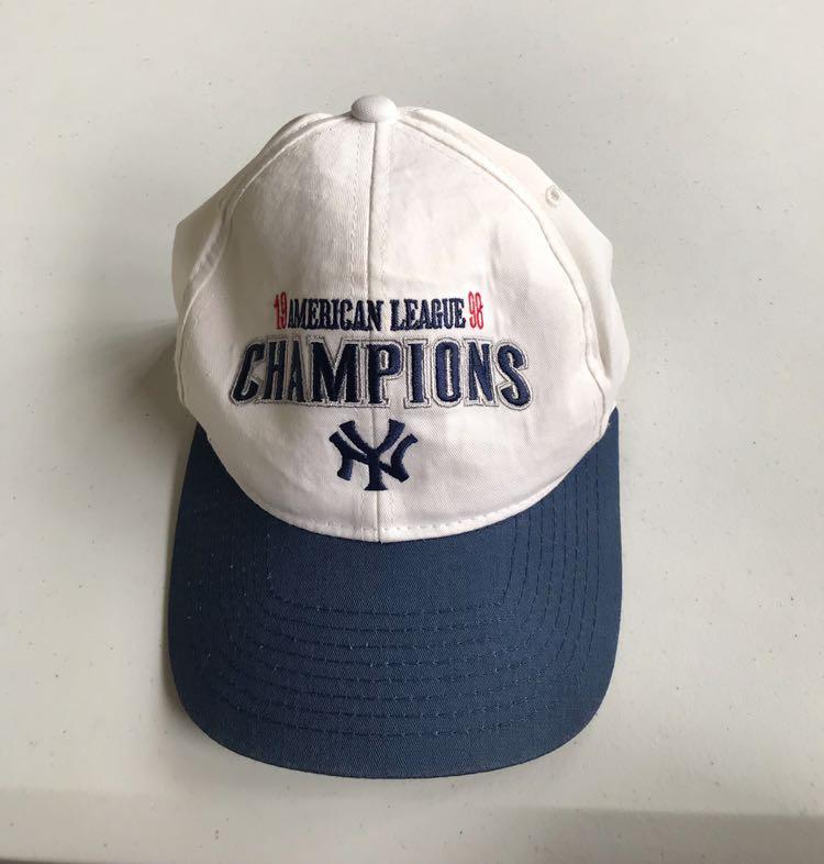 VINTAGE NY YANKEES WORLD SERIES 1998 CHAMPIONS NEW ERA SNAPBACK