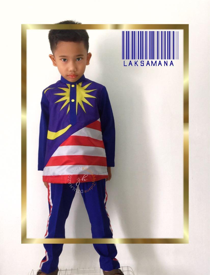 Baju Bendera, Babies & Kids, Boys' Apparel, 4 to 7 Years on Carousell