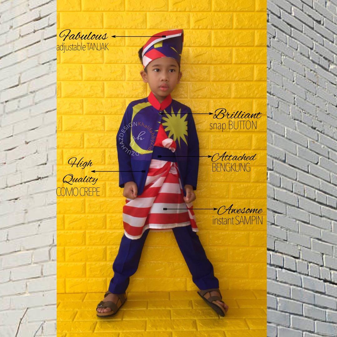 Baju Bendera, Babies u0026 Kids, Boysu0027 Apparel, 4 to 7 Years on Carousell