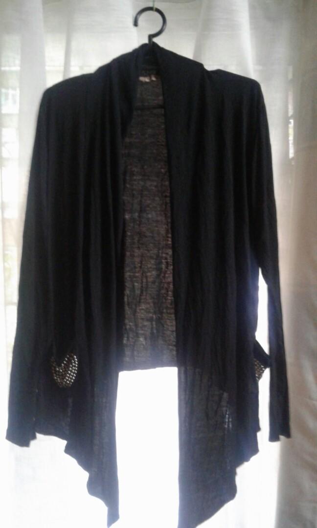 long flowy cardigan