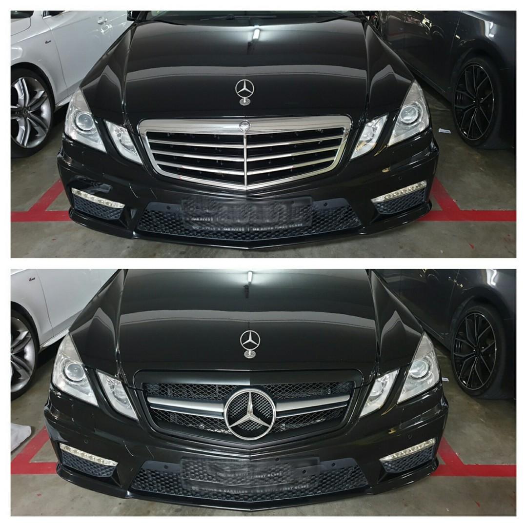 Brand New Mercedes E Class W212 Diamond Grille/ GT Grille / AMG Grille 278 free installation