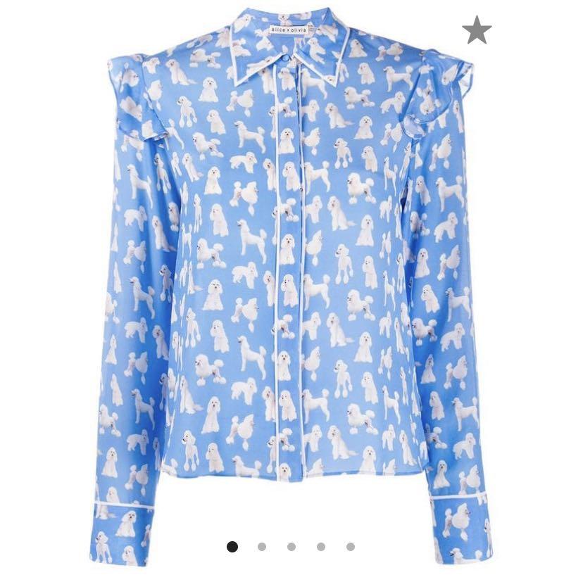 Alice and olivia poodle sweater online
