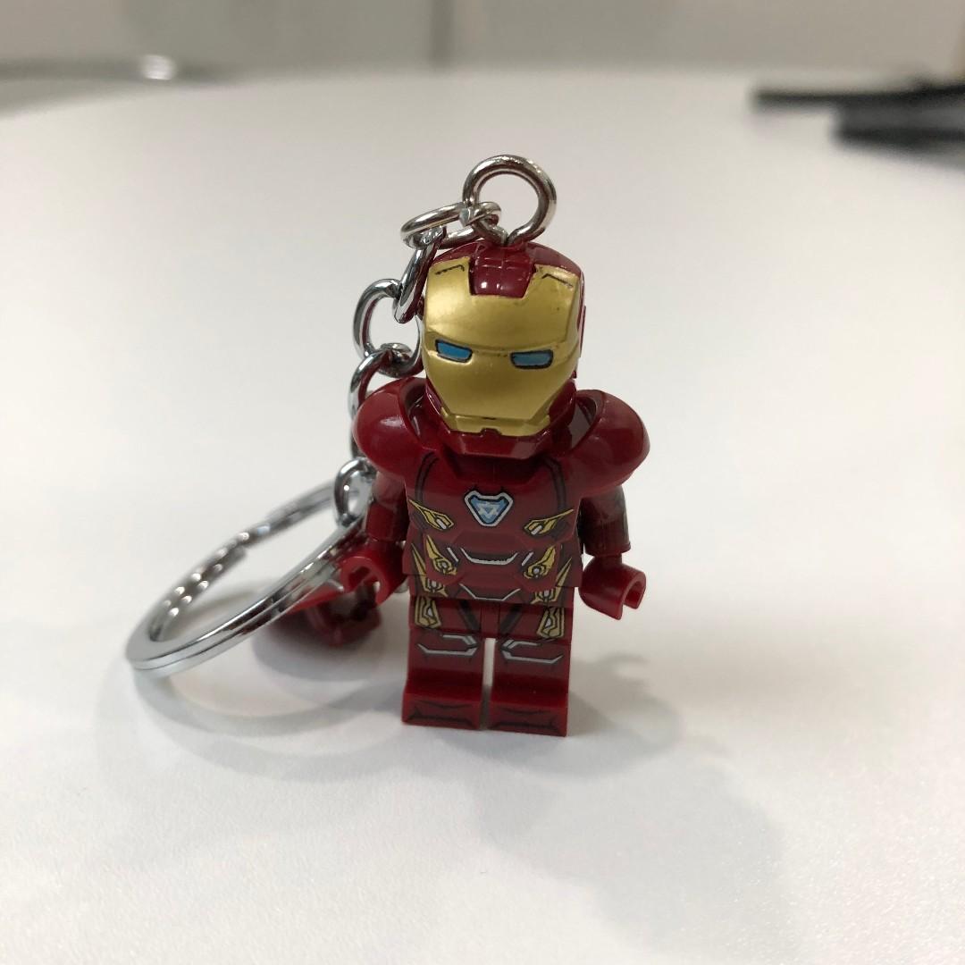 lego iron man keychain