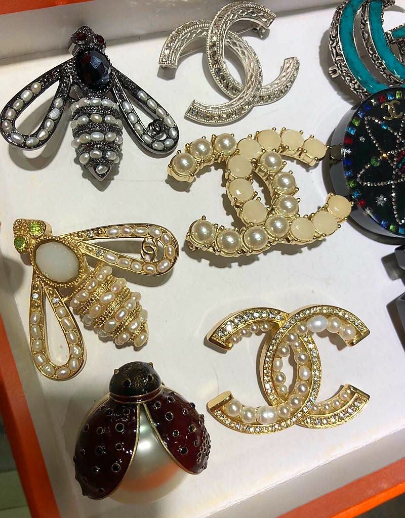 gucci inspired brooch