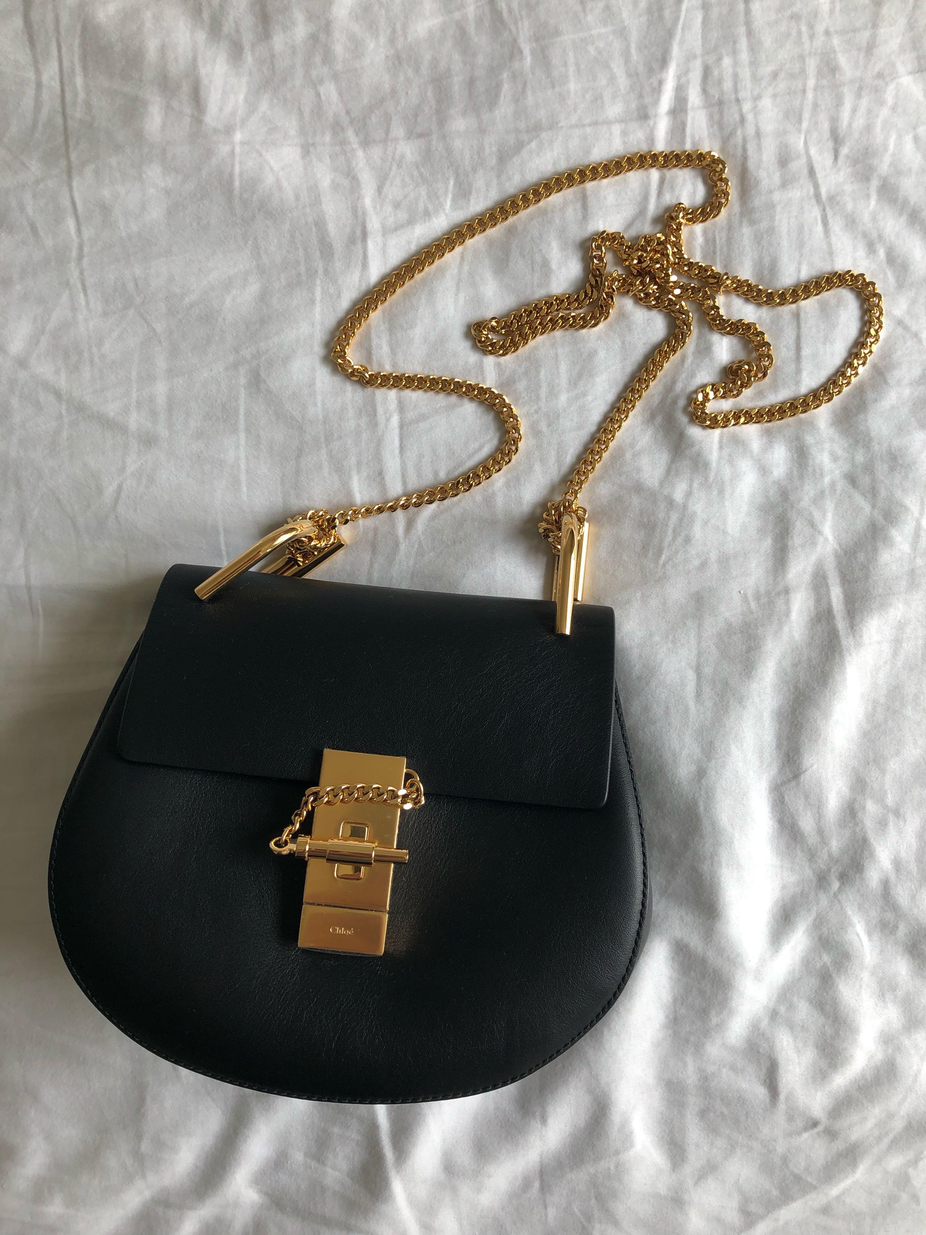 chloe drew bag black