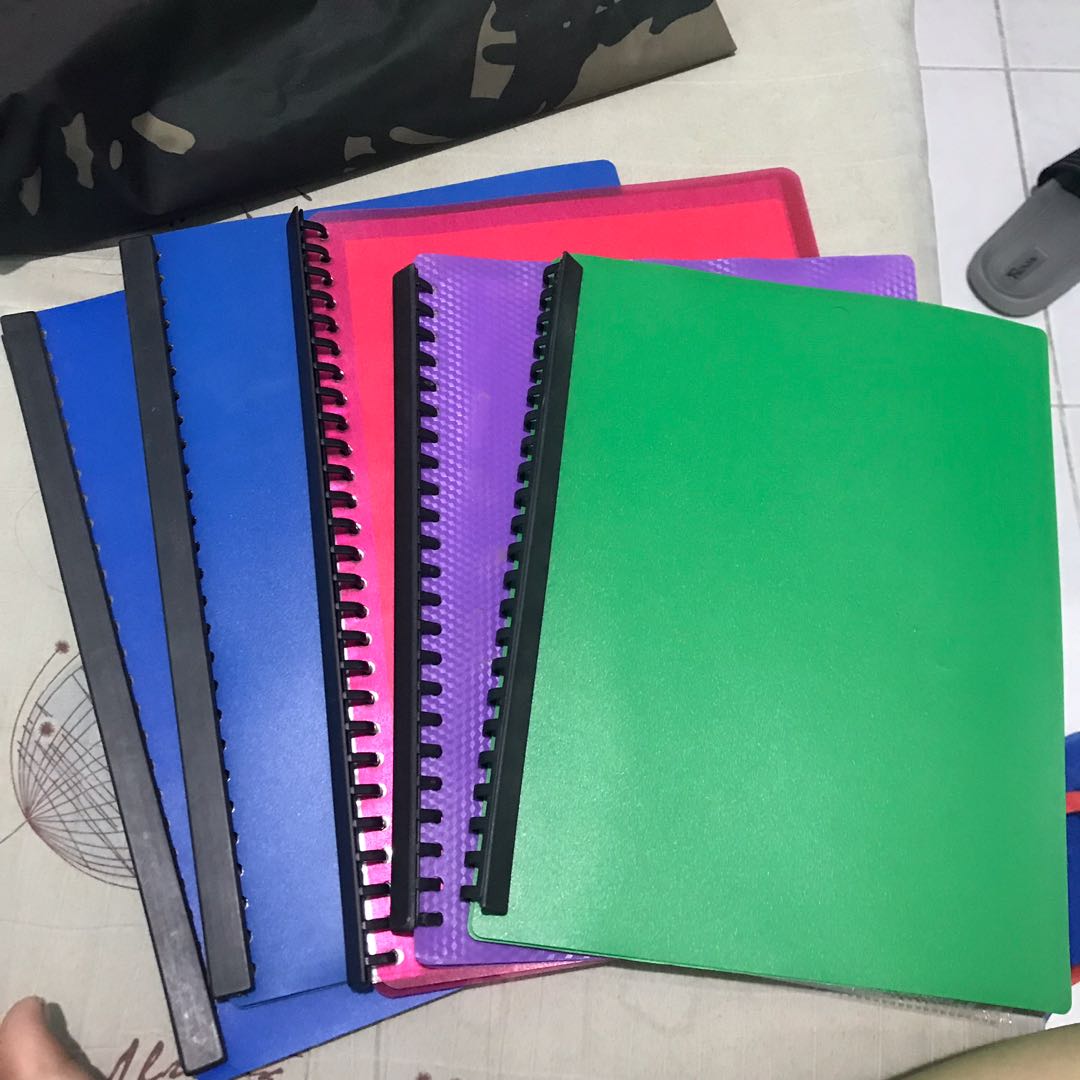 Clearbook/portfolio bundle, Hobbies & Toys, Stationary & Craft, Other Stationery & Craft on