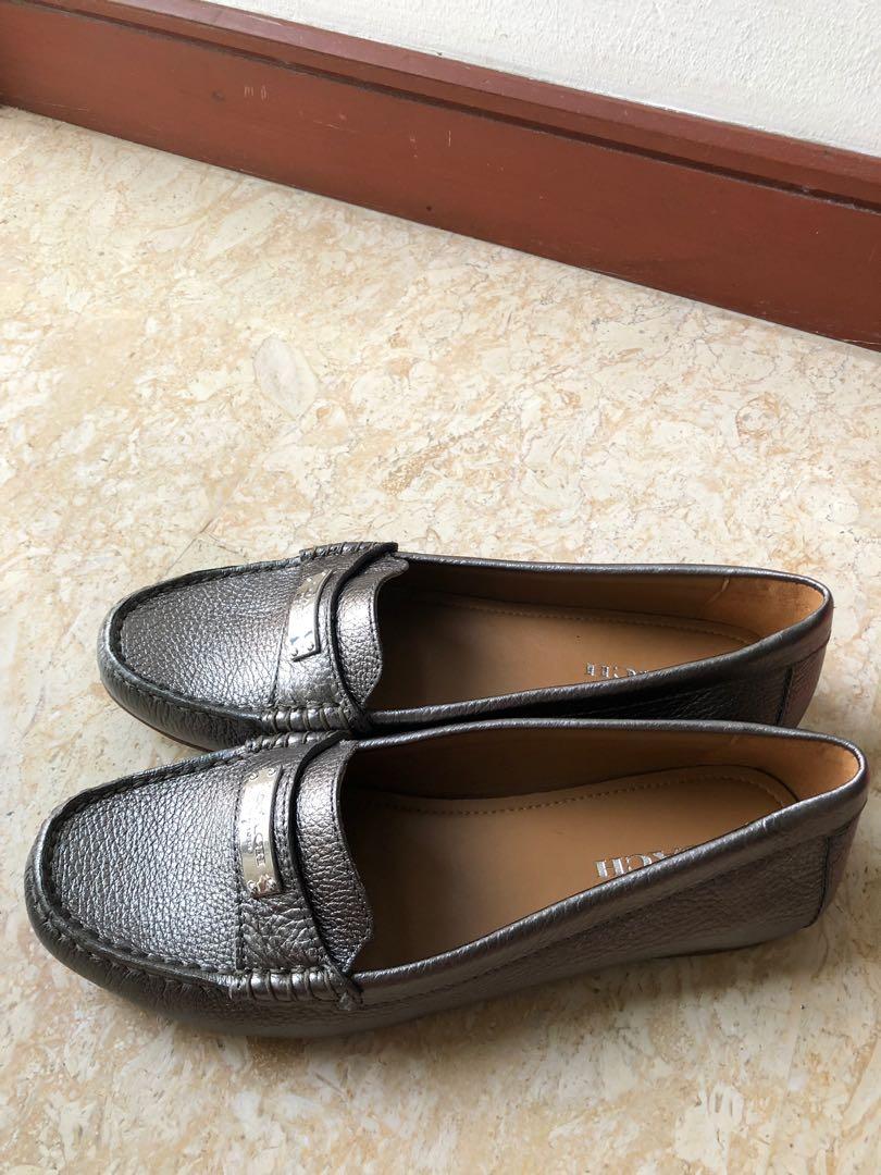 COACH New York Fredrica Loafer Pewter