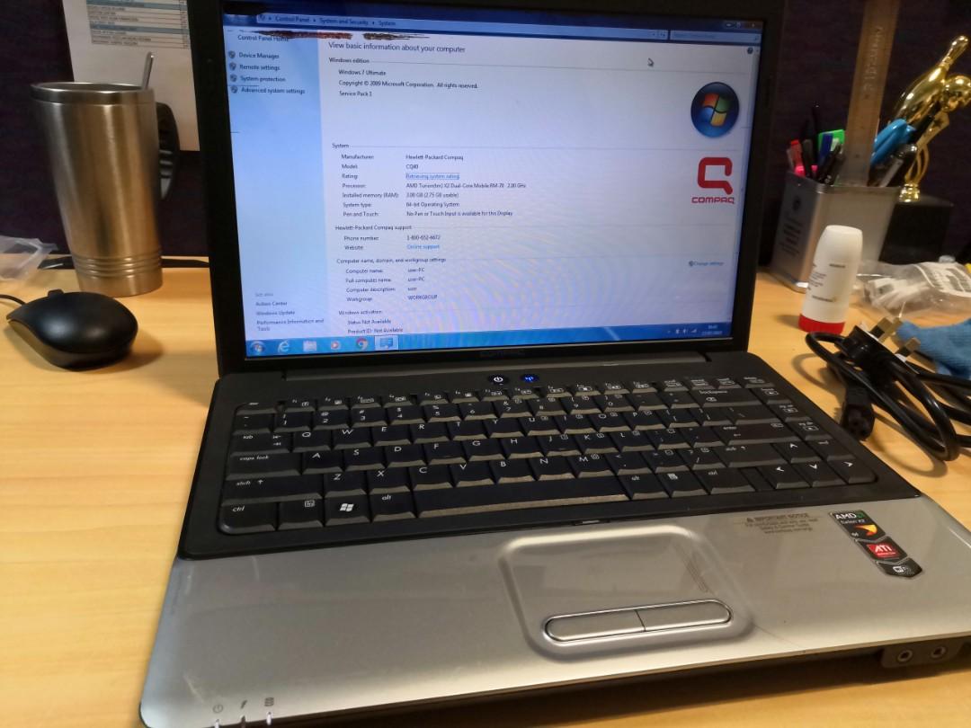 Compaq Cq40 Electronics Computers Laptops On Carousell