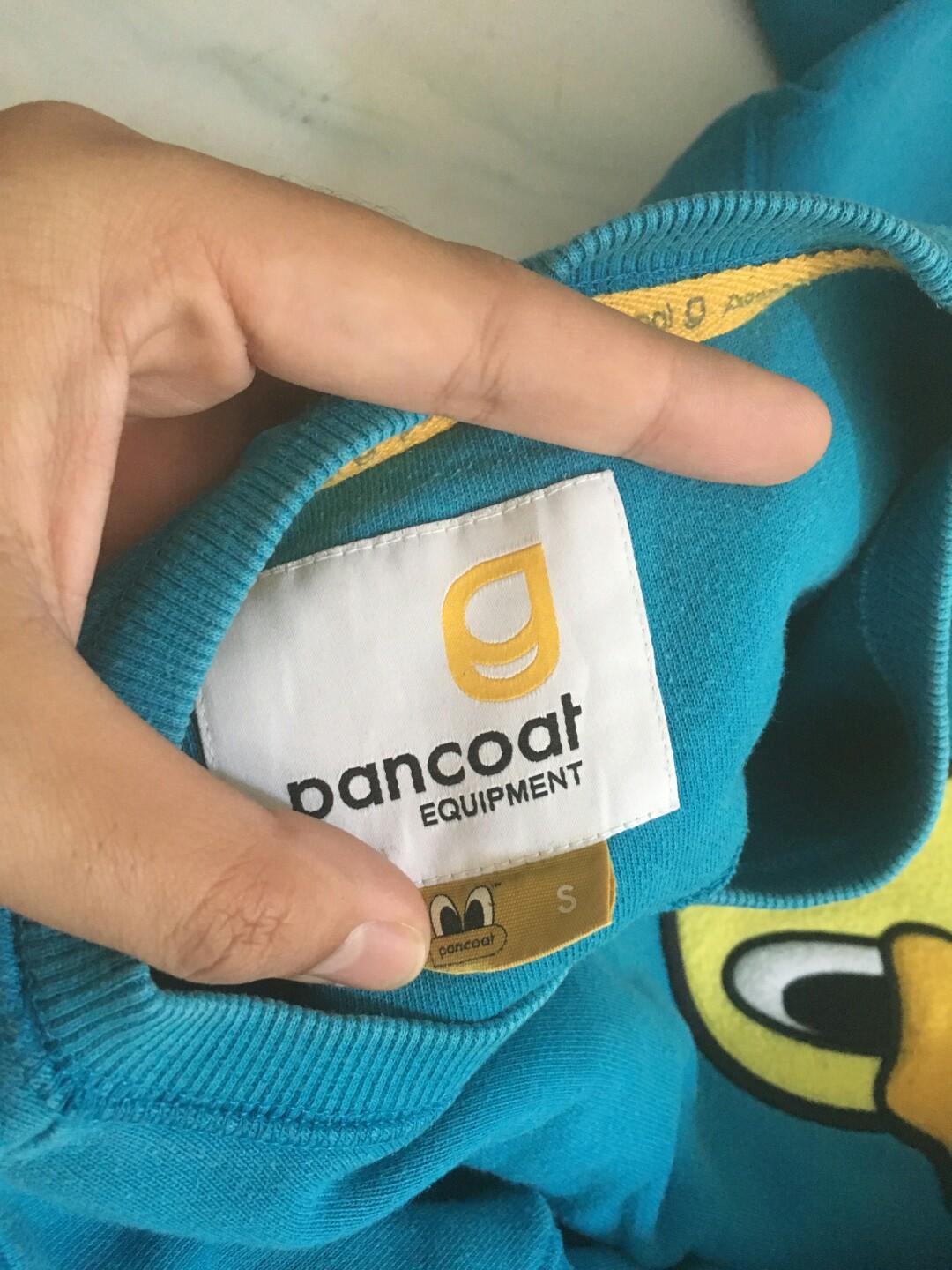 Crewneck Sweater Pancoat Bebek Biru Fesyen Pria Pakaian Atasan Di Carousell