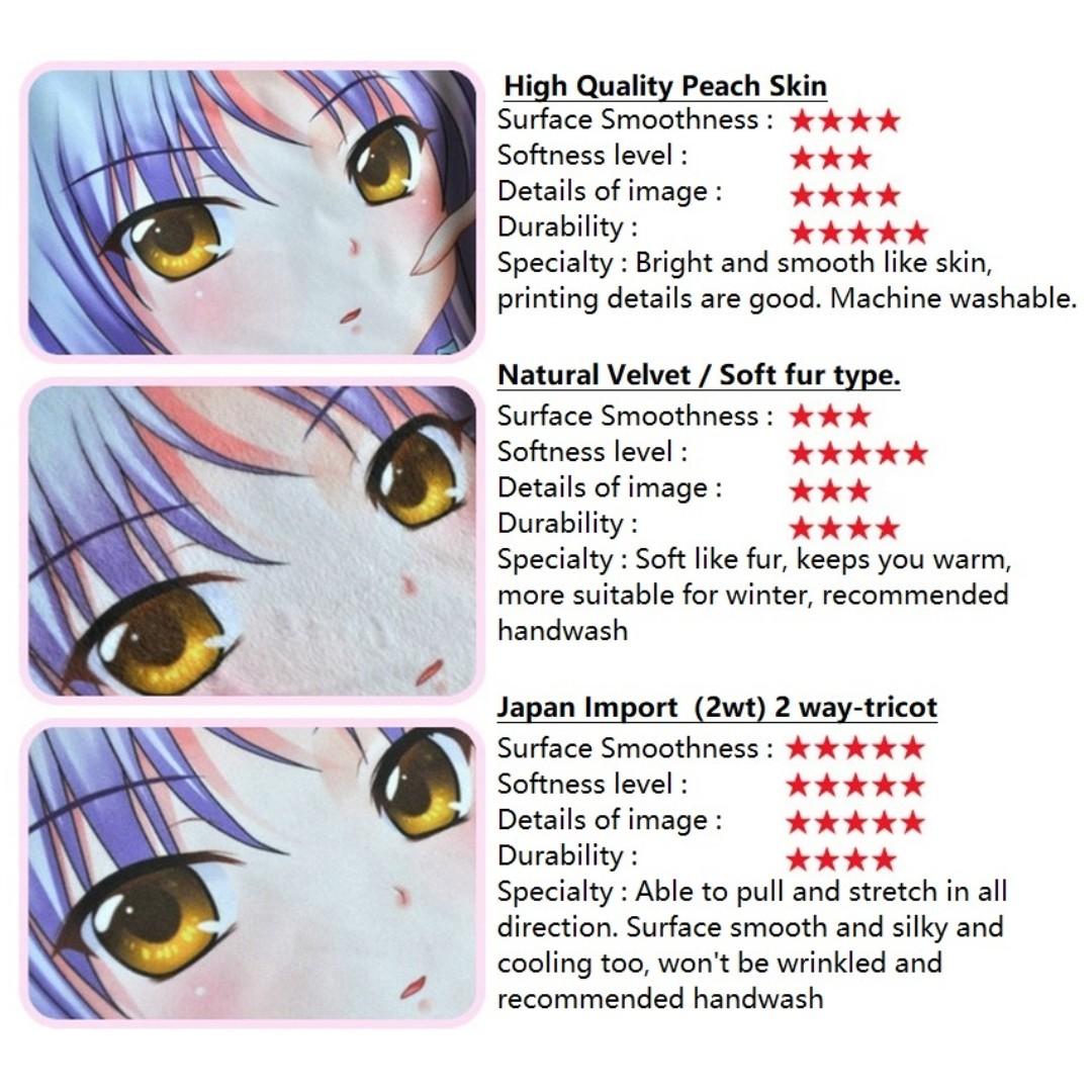 Custom Make Anime Dakimakura Body Pillow Case