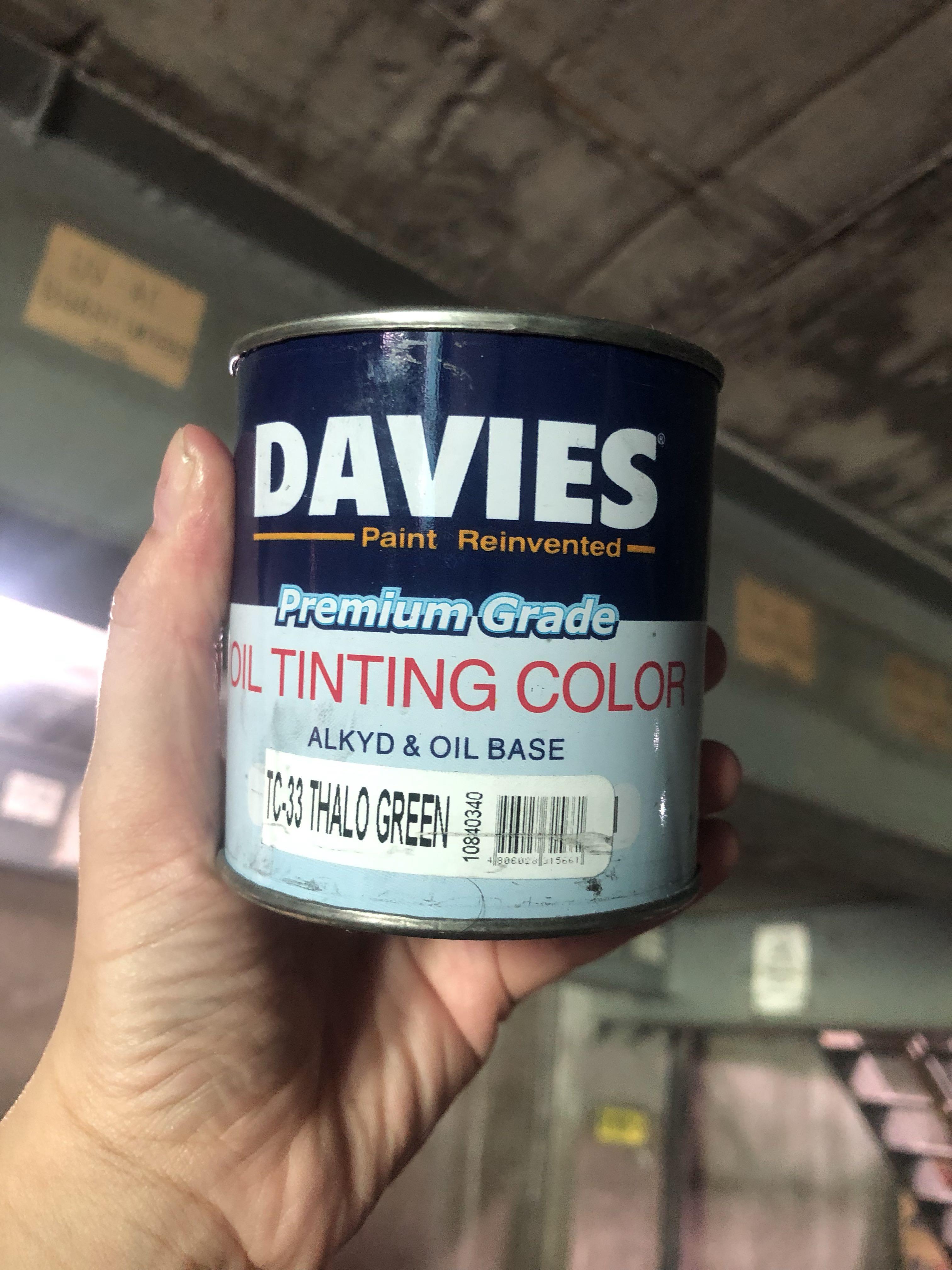 Davies Tinting Color 1 4lt Home Furniture Home Tools And Accessories On Carousell