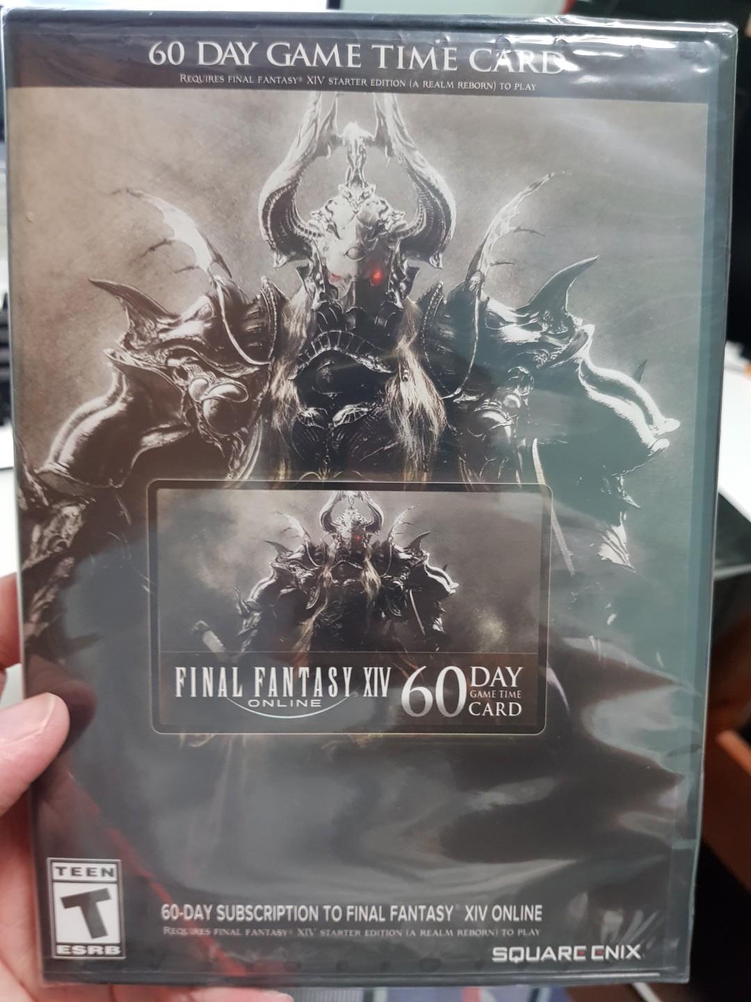 FINAL FANTASY XIV Online - 60-Day Game Time Card