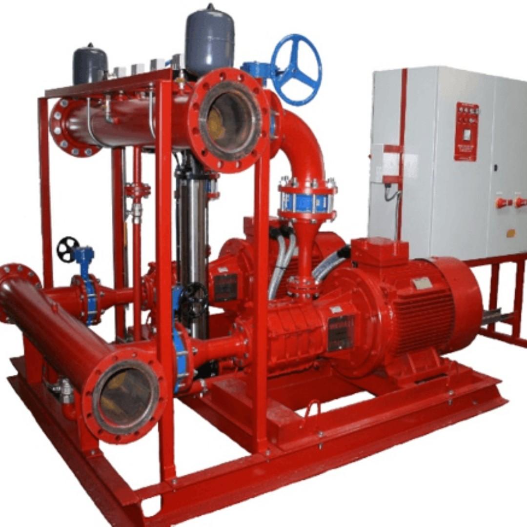 Fire Pump And Jockey Pump For Fire Sprinkler System Electronics Cctv Security Products On Carousell