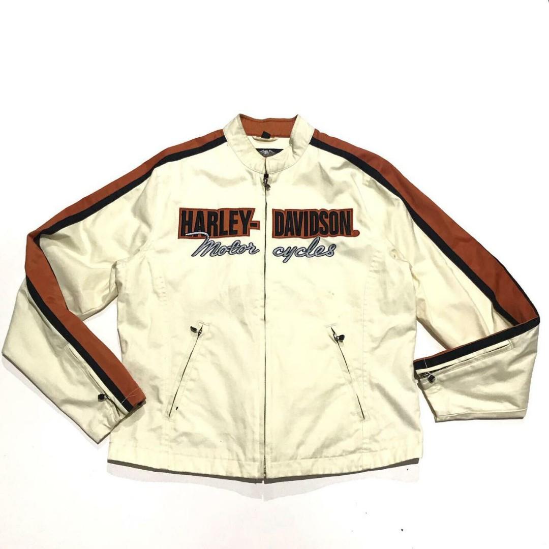 Harley Davidson Jacket Fesyen Pria Pakaian Baju Luaran Di Carousell