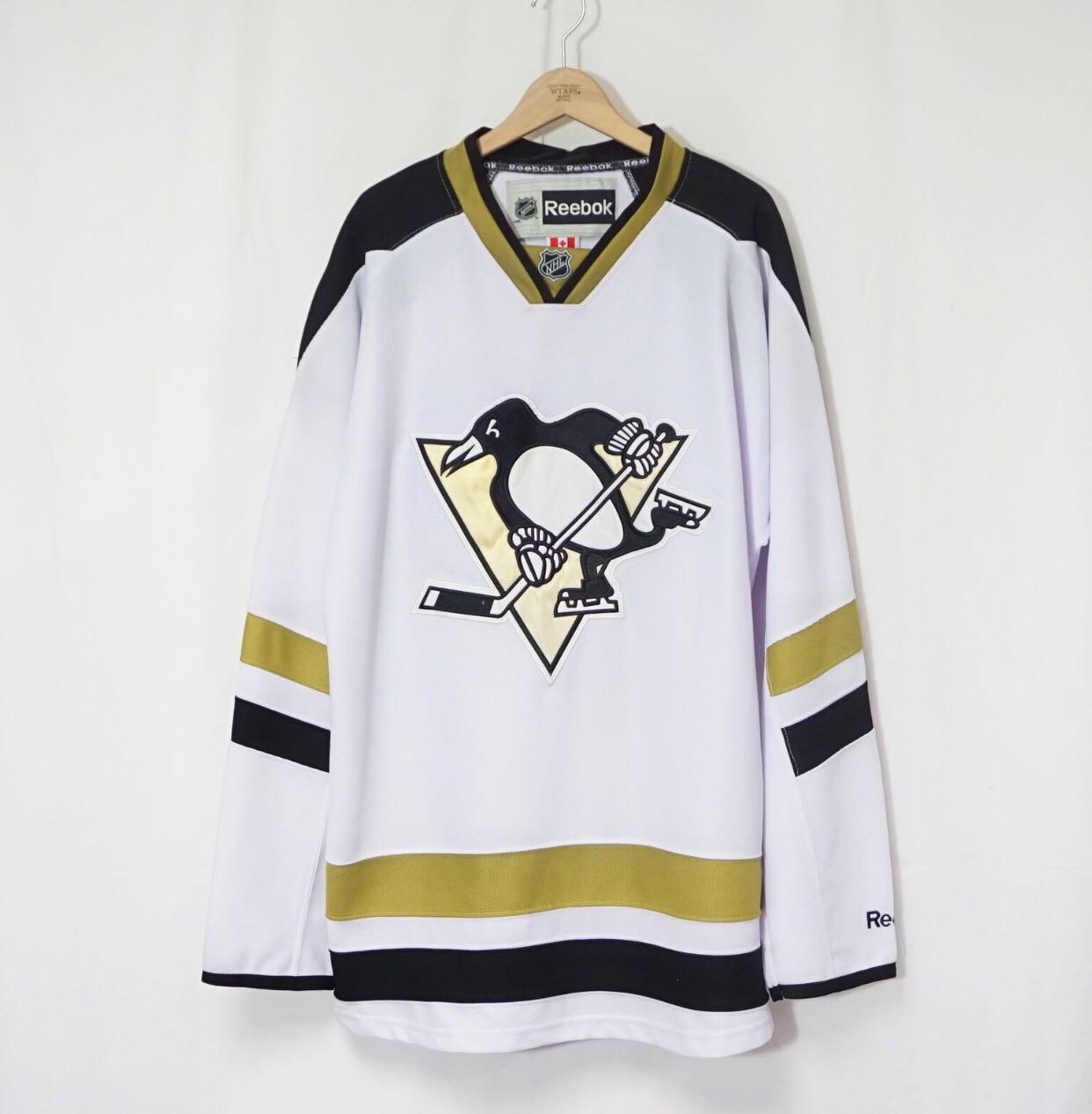 reebok penguins hockey shirt