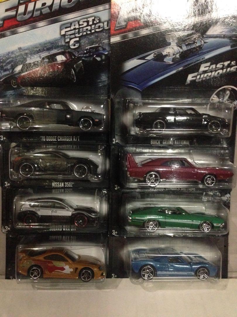 Fast and furious matchbox cars hot sale