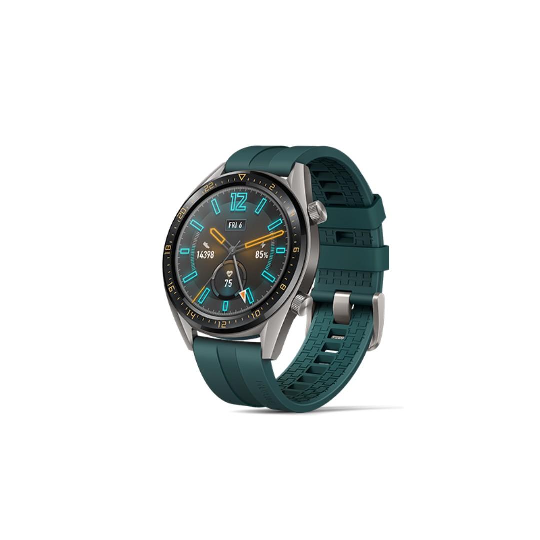 Huawei Watch Gt Ftn B19 Dark Green Fluoroelastomer Strap Men S