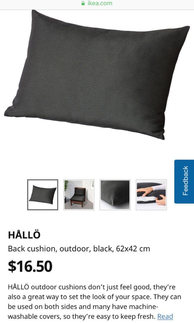 *REDUCED* IKEA APPLARO Corner Section (with HALLO cushions), Furniture