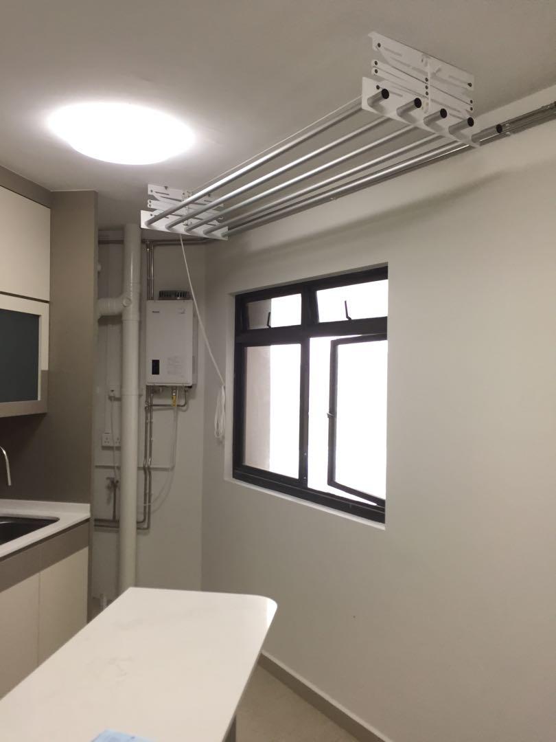 Indoor pulley system, Furniture & Home Living, Home Improvement