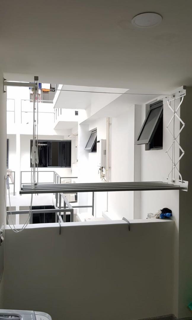 Indoor pulley system, Furniture & Home Living, Home Improvement