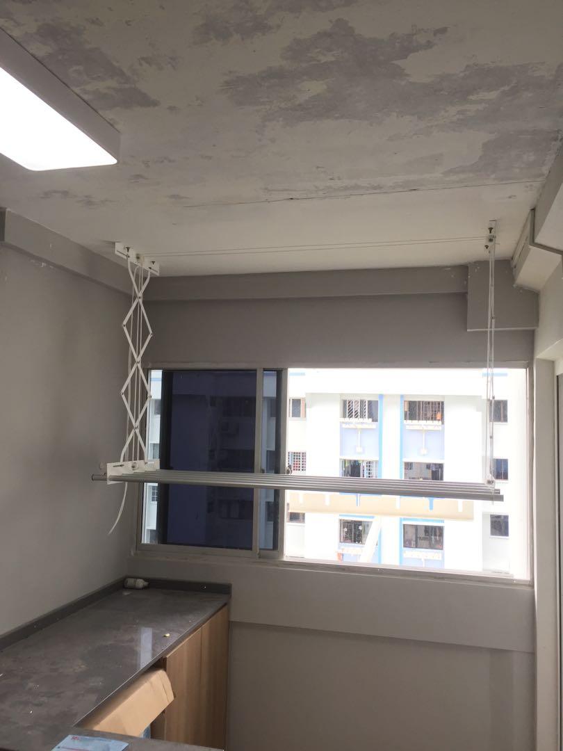 Indoor pulley system, Furniture & Home Living, Home Improvement