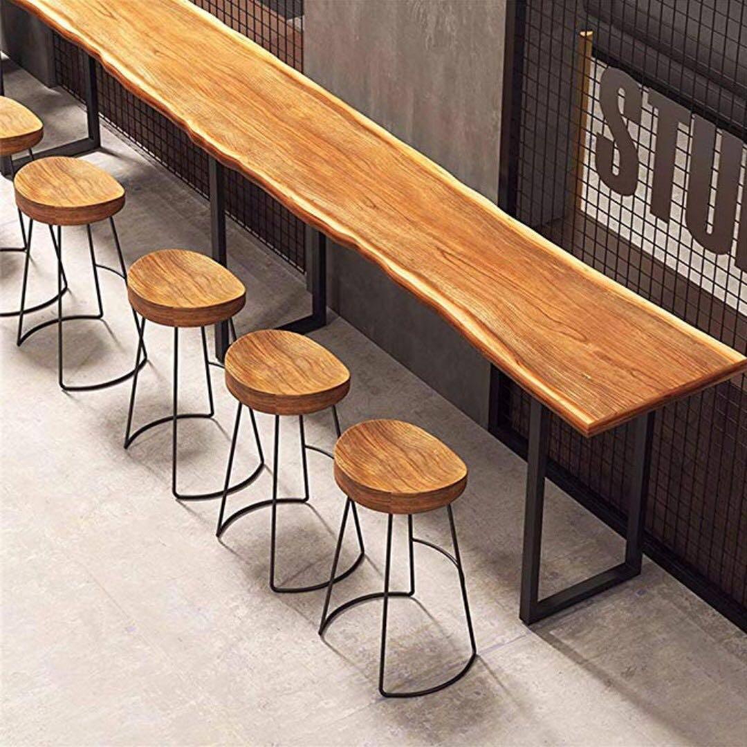 Industrial Bar Stools Metal Kitchen Counter Bar Stool Furniture Tables Chairs On Carousell